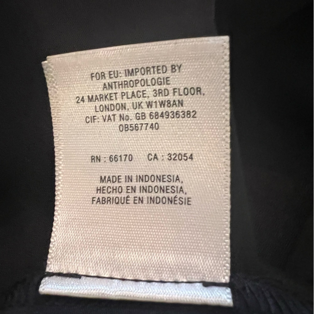 Anthropologie Mauve Black Top - Medium - Picture 6 of 6